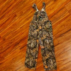 Boys John Deere Camouflage Overalls Size 7